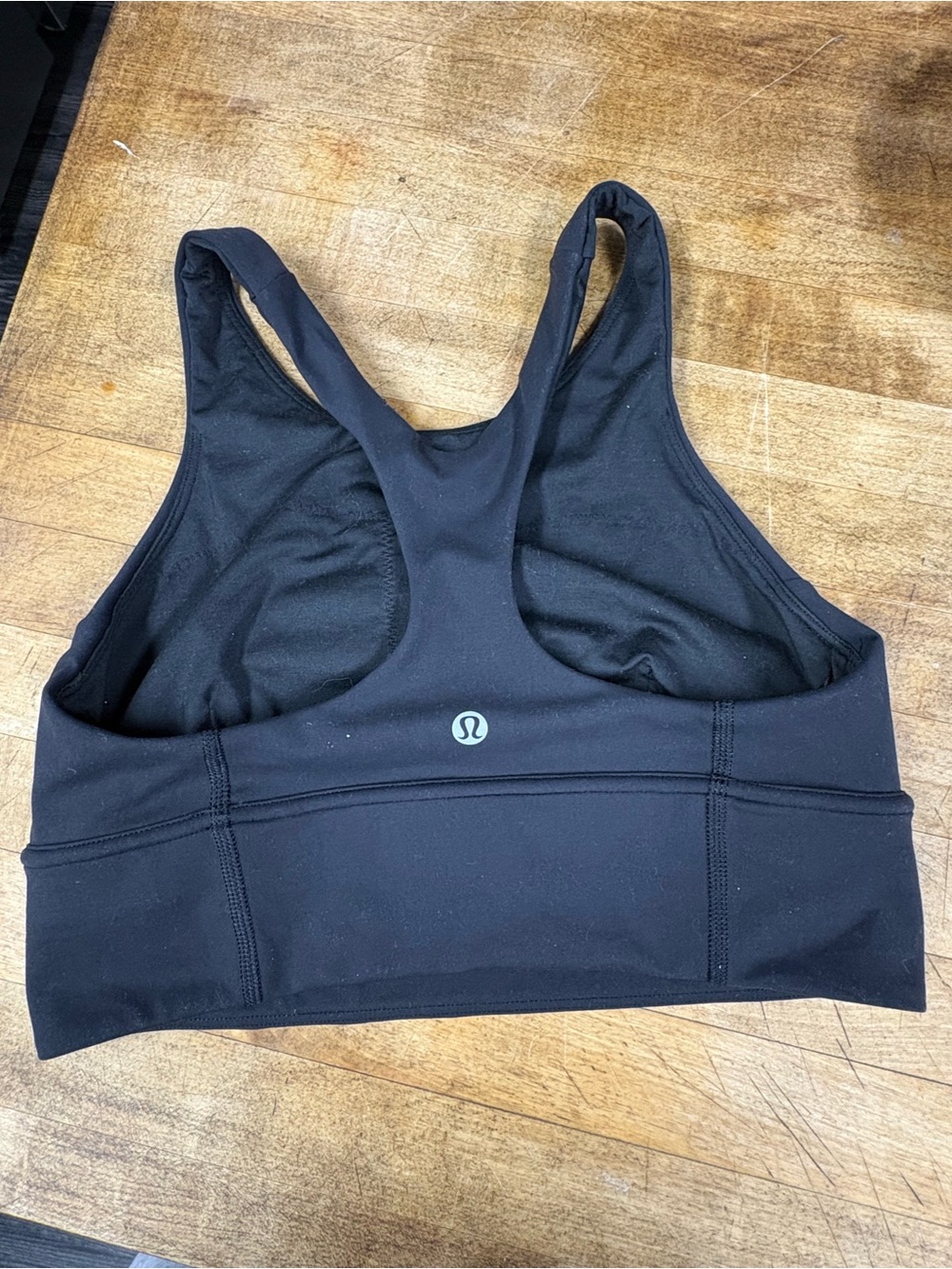 Lululemon Wunder Train Longline Bra Black Size 8 C/D Cup yoga running workout